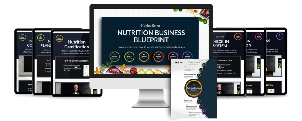 Nutrition Business Blueprint Graphic