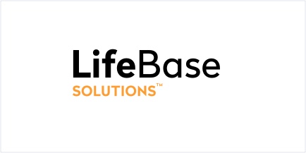 LifeBase Solutions logo on white background